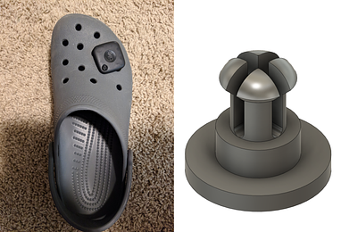 Croc Tile Clip