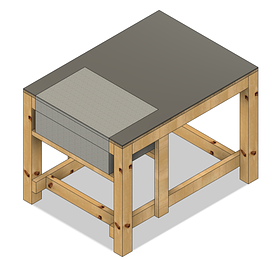Work Bench Plans for Built in Craftsman Table Saw