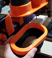 Magnets for dust shoe